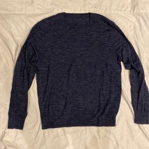 J. Crew XL Crewneck Sweater - Heather Navy